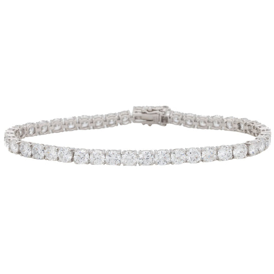 8.80ct Round Brilliant Diamond Tennis Bracelet
