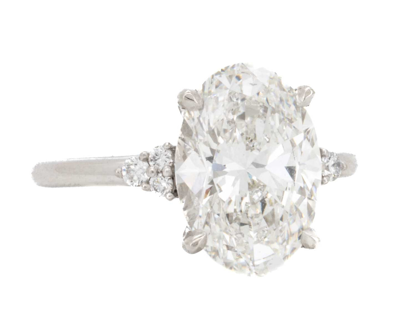 4.15ct Oval Diamond Engagement Ring