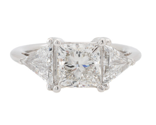 3.09ct Princess Diamond Dress Ring