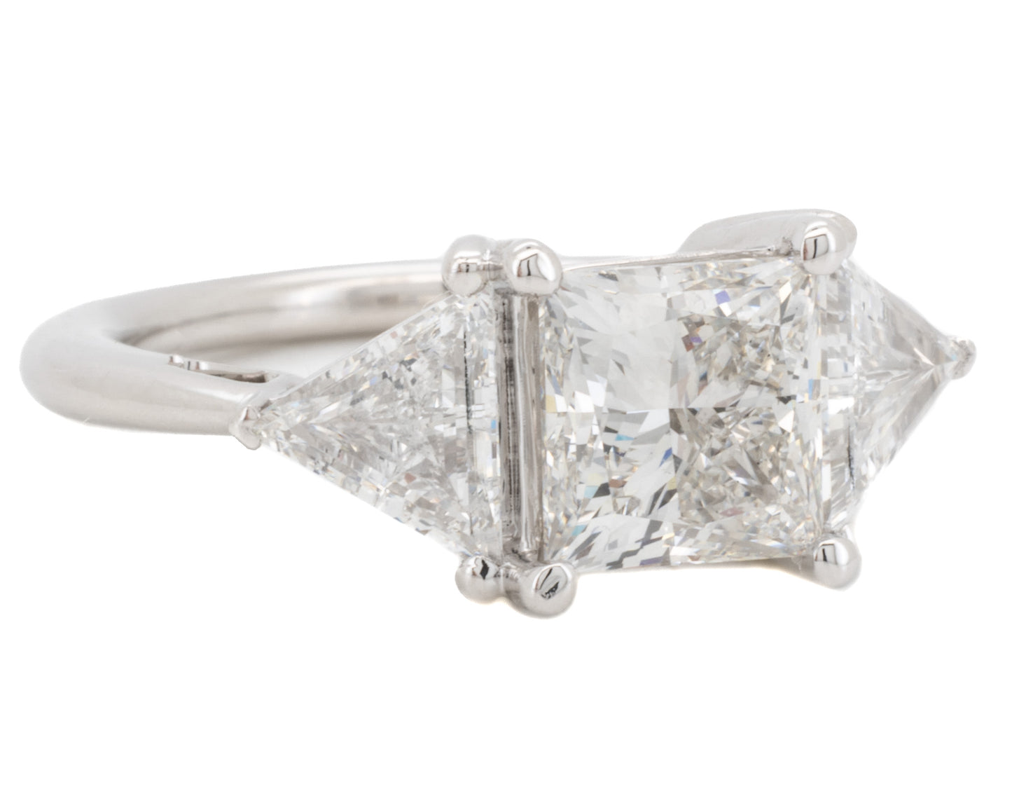 3.09ct Princess Diamond Dress Ring