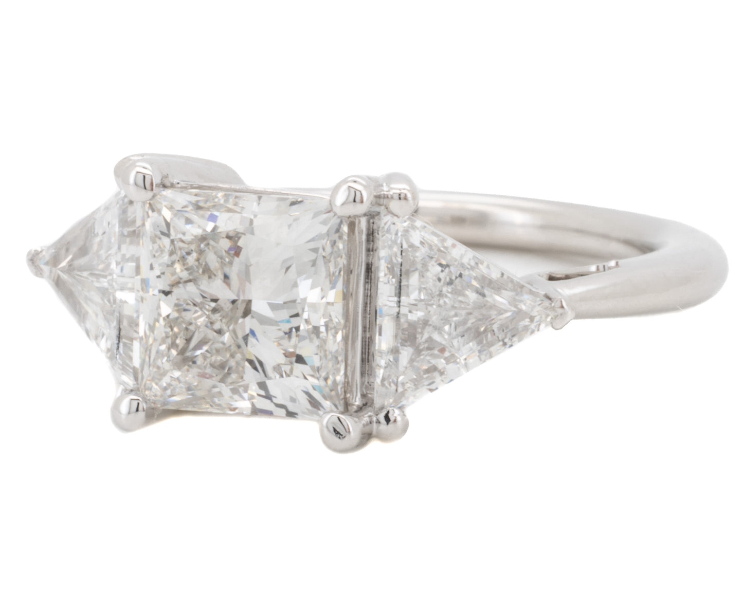 3.09ct Princess Diamond Dress Ring